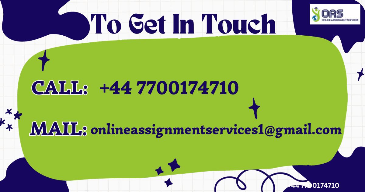 To buy assignments online with OAS, easily get in touch with us via call or mail.
