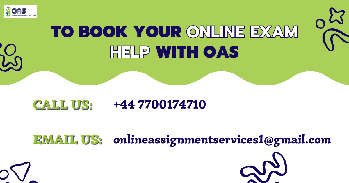 Book your online exam with us at OAS!