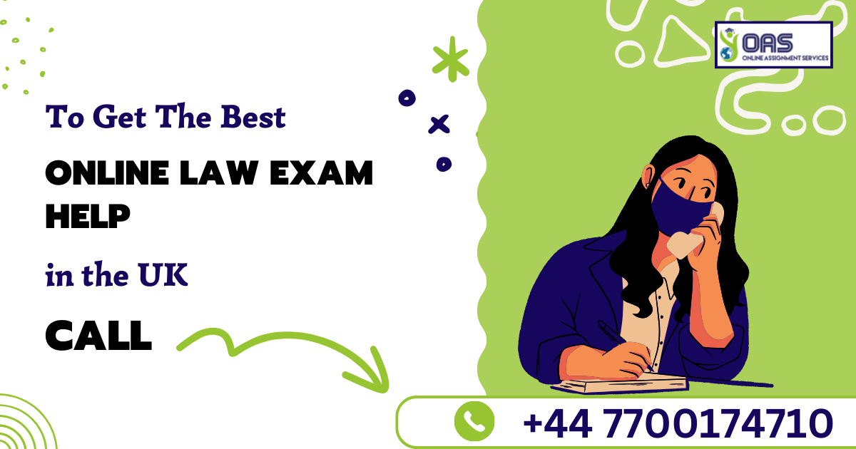 To get the best online exam help in the UK call us!