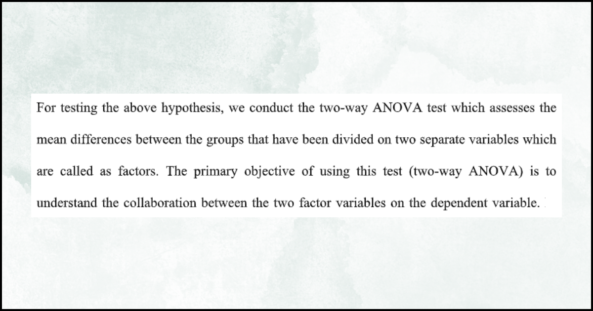 Truncated research report assignment, methods example.