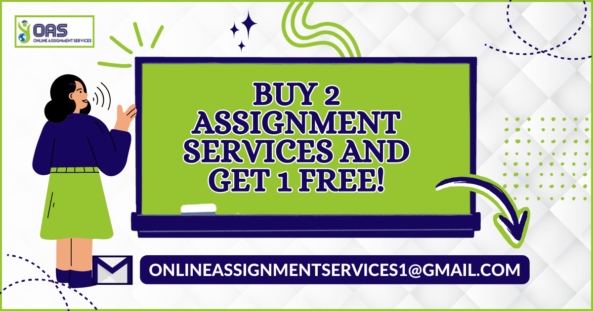 Buy 2 Assignment Services and Get 1 free!