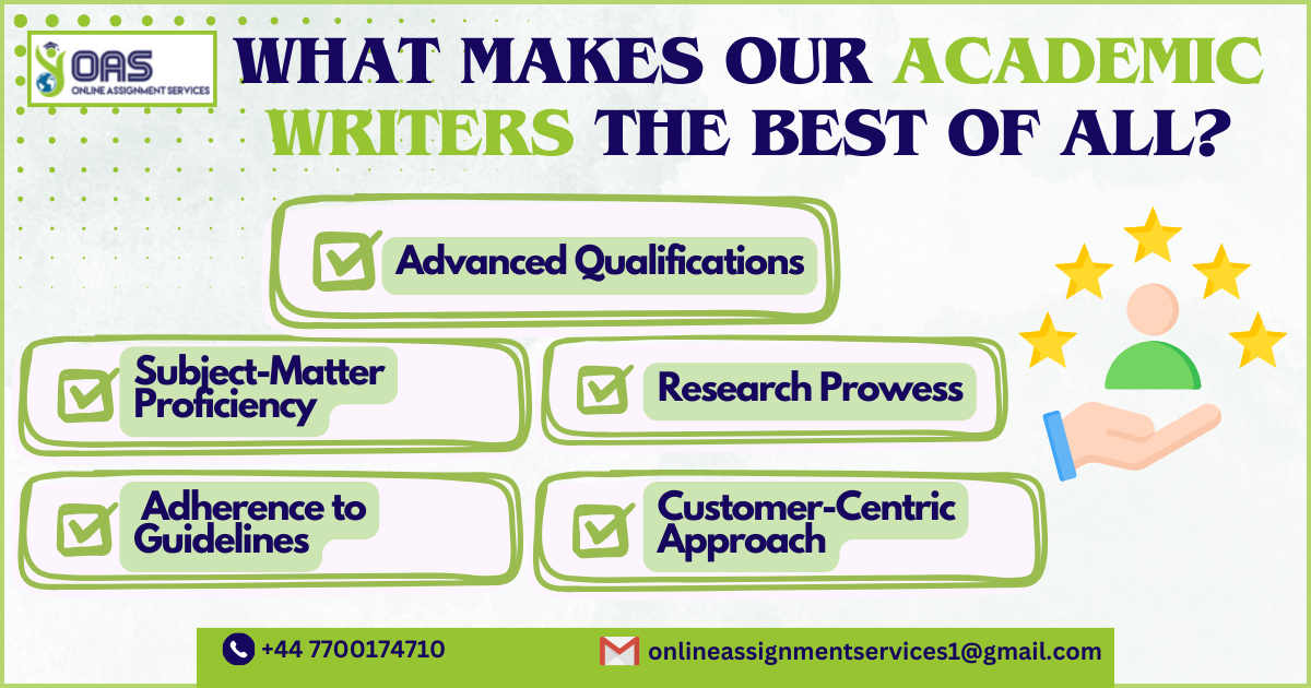 What Makes our Academic writers the best of all?