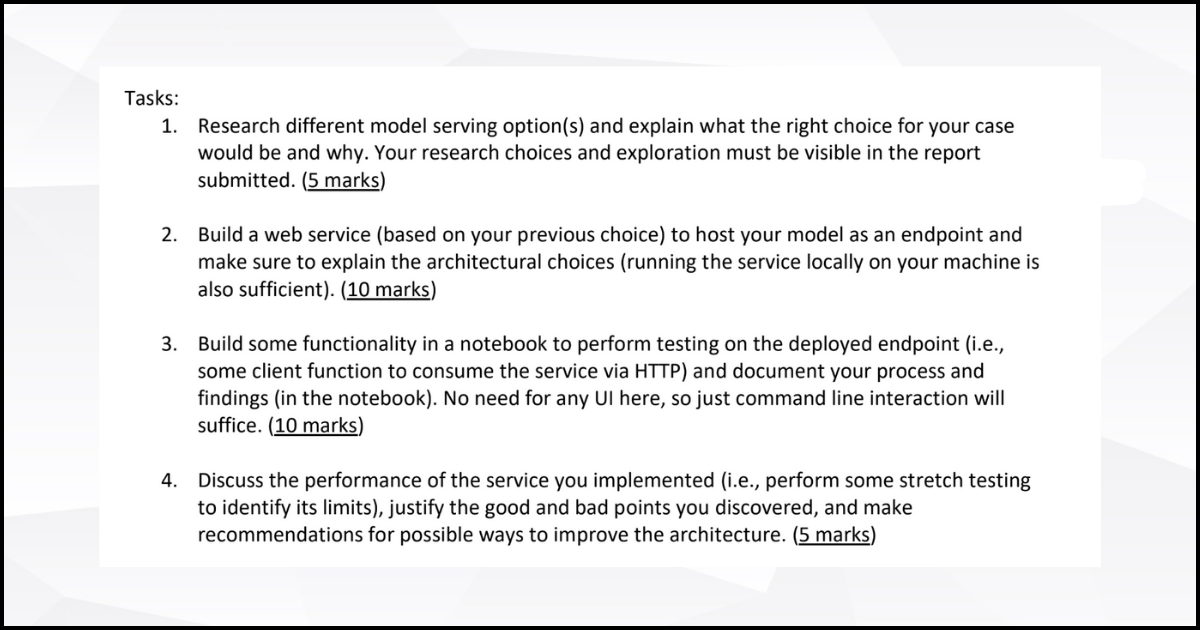 Assignment Criteria 1