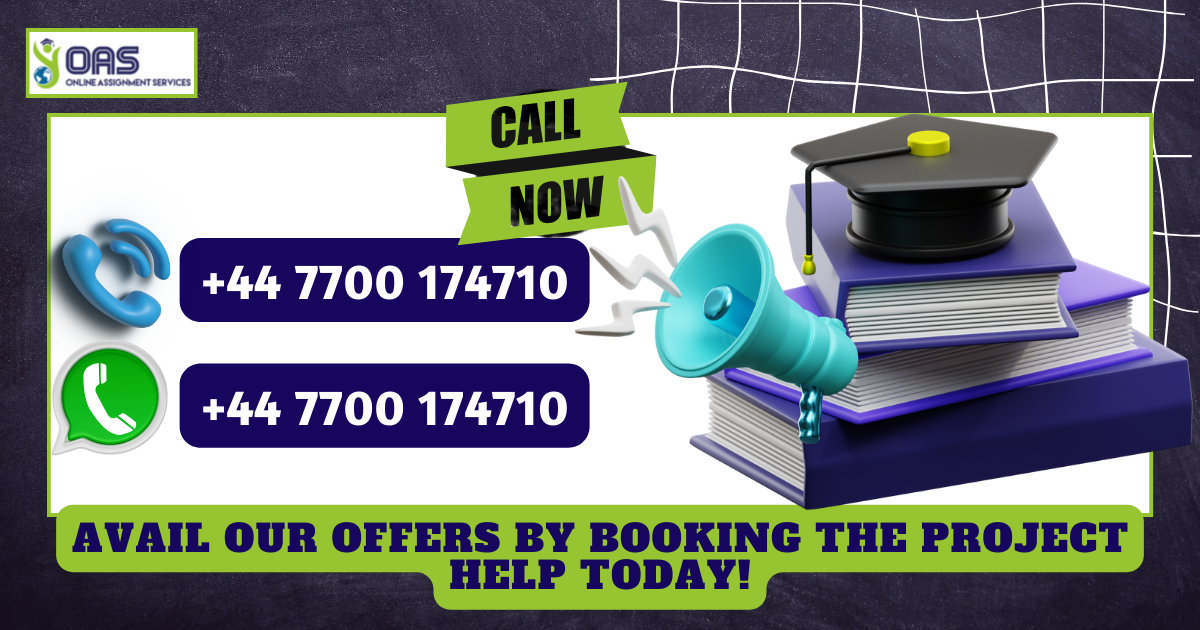 Avail our offers by booking the project help today