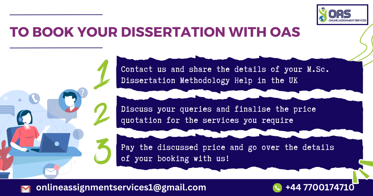 Follow through the given steps to book your M.Sc. Business Dissertation help with us.