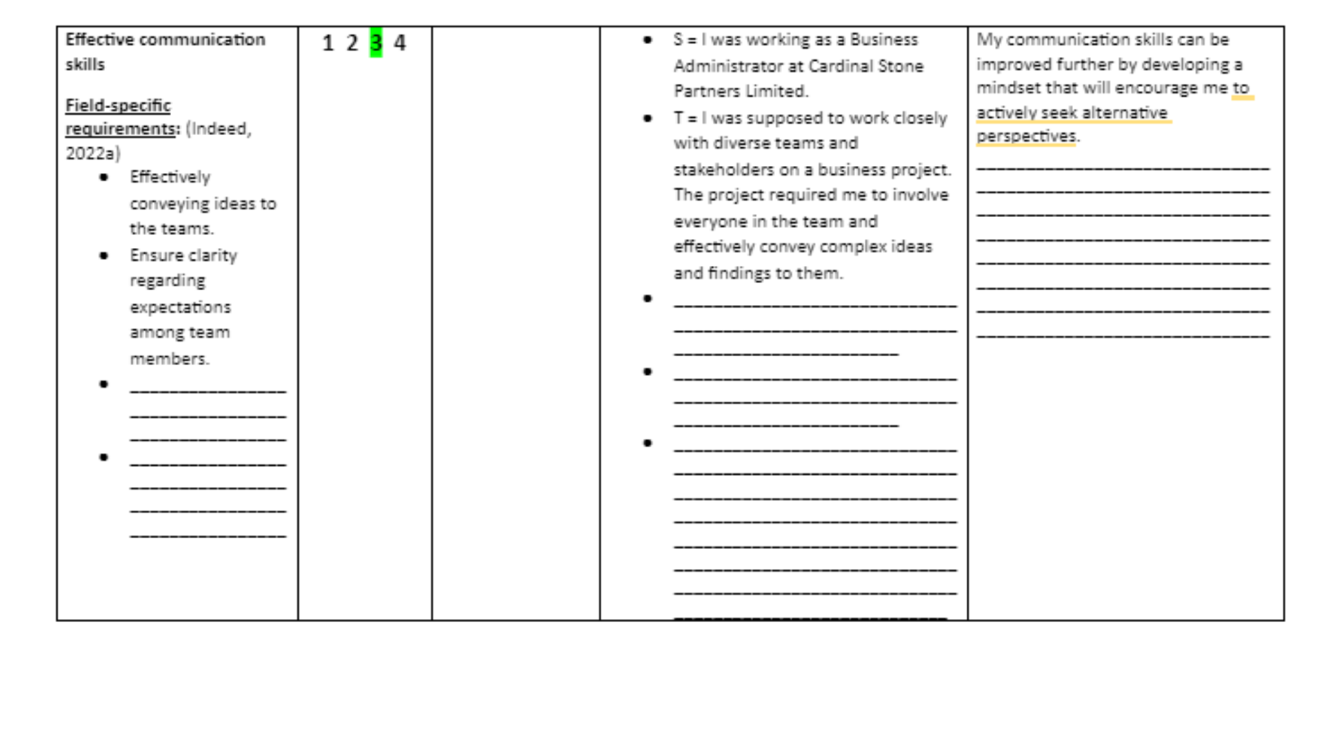 7BSM2005 Effective Communication skills