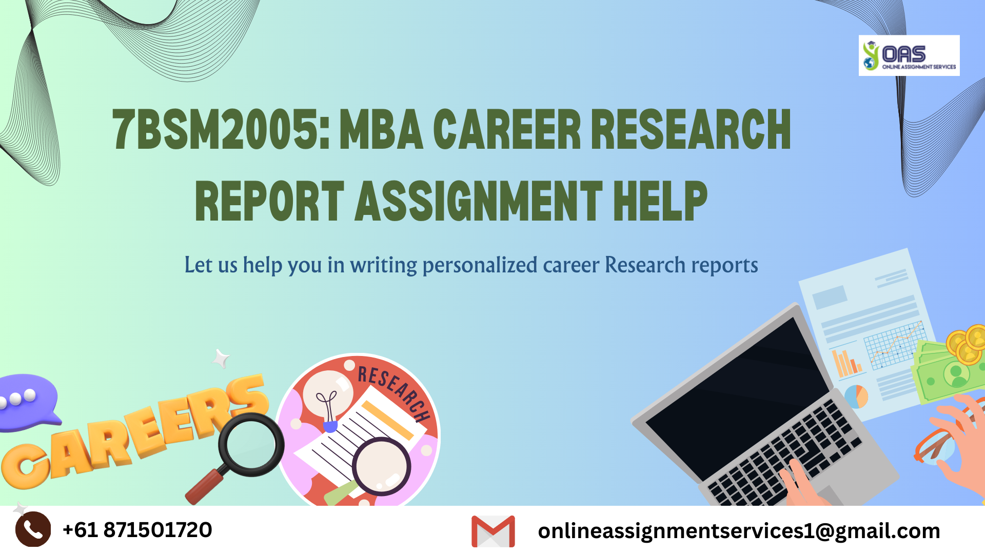 7BSM2005 MBA Career Research Report Assignment help