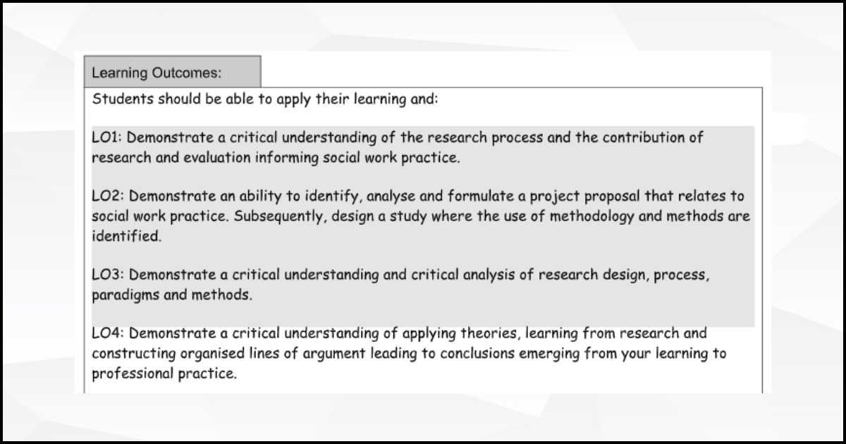 Assignment Criteria 2