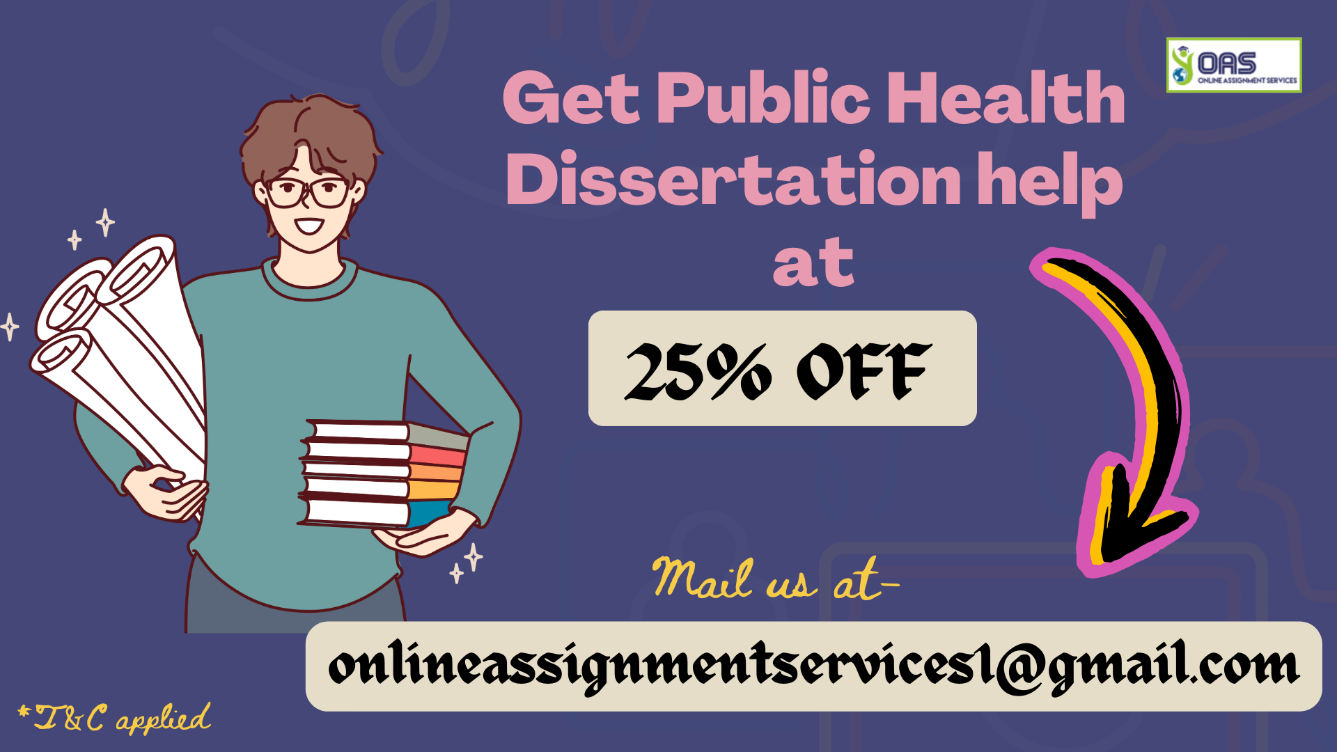 Get Public Health Dissertation help at 25 percent off for SHGM57