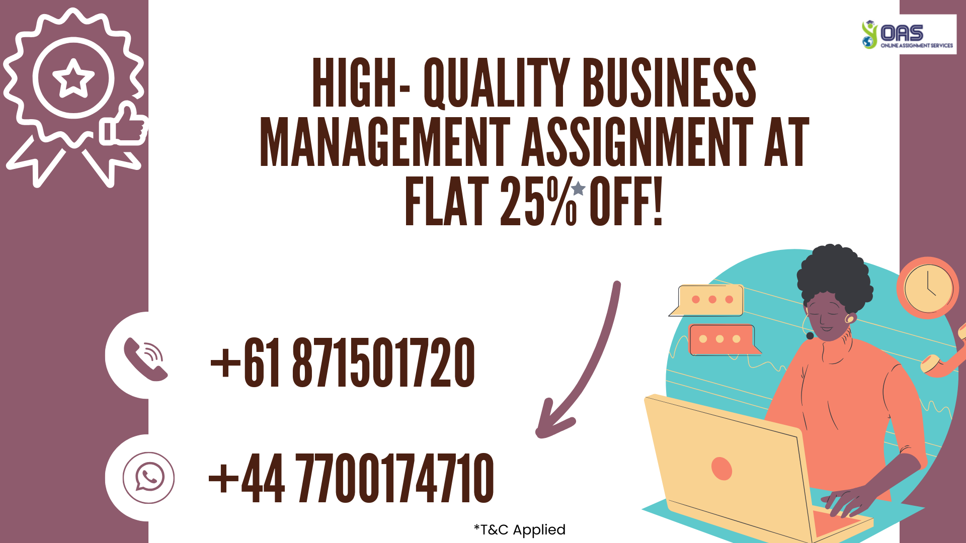 High- Quality Business Management assignment at 25 percent off for BU7001