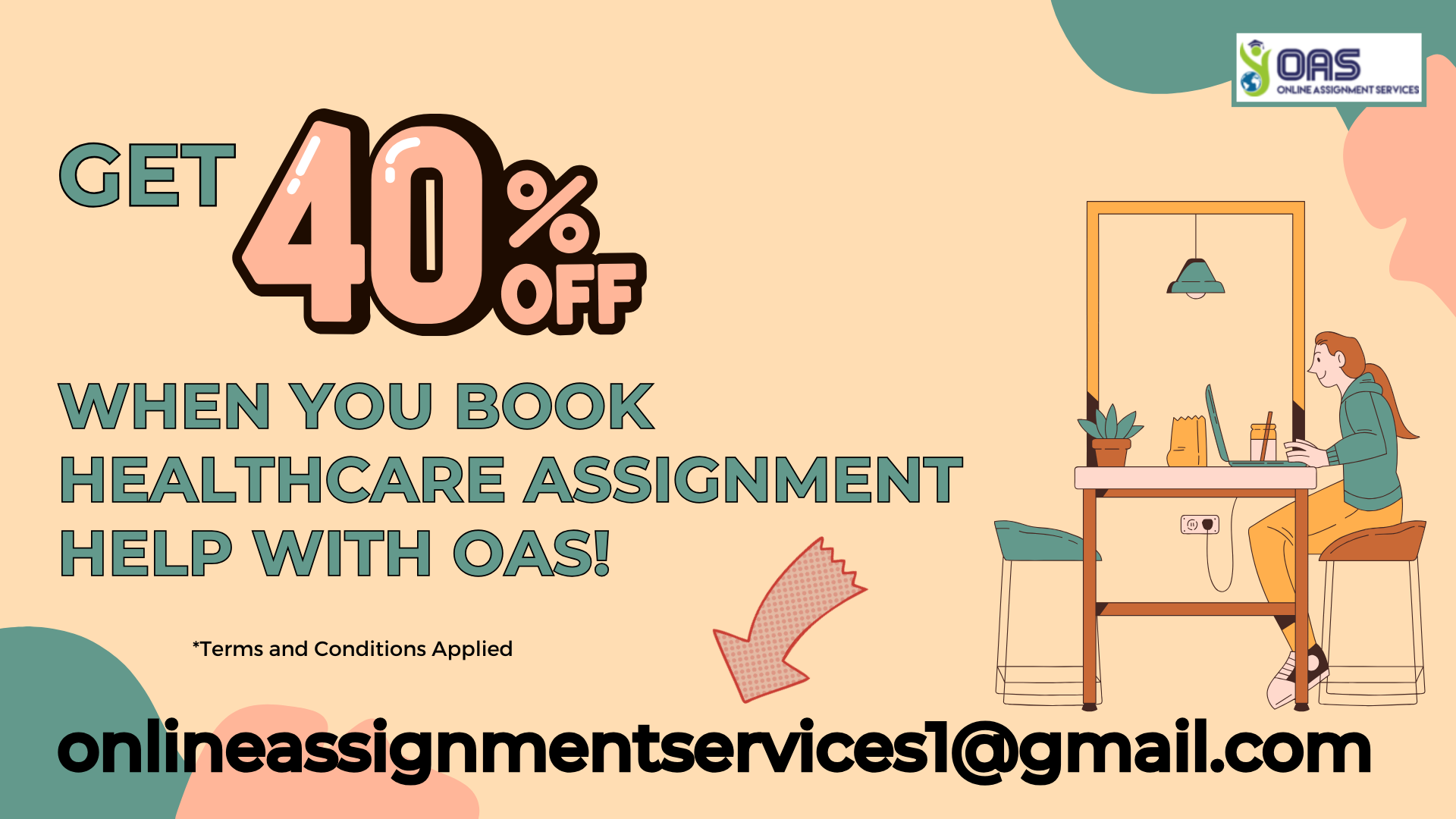 Get 40% discount when you book assignment help with us at OAS.