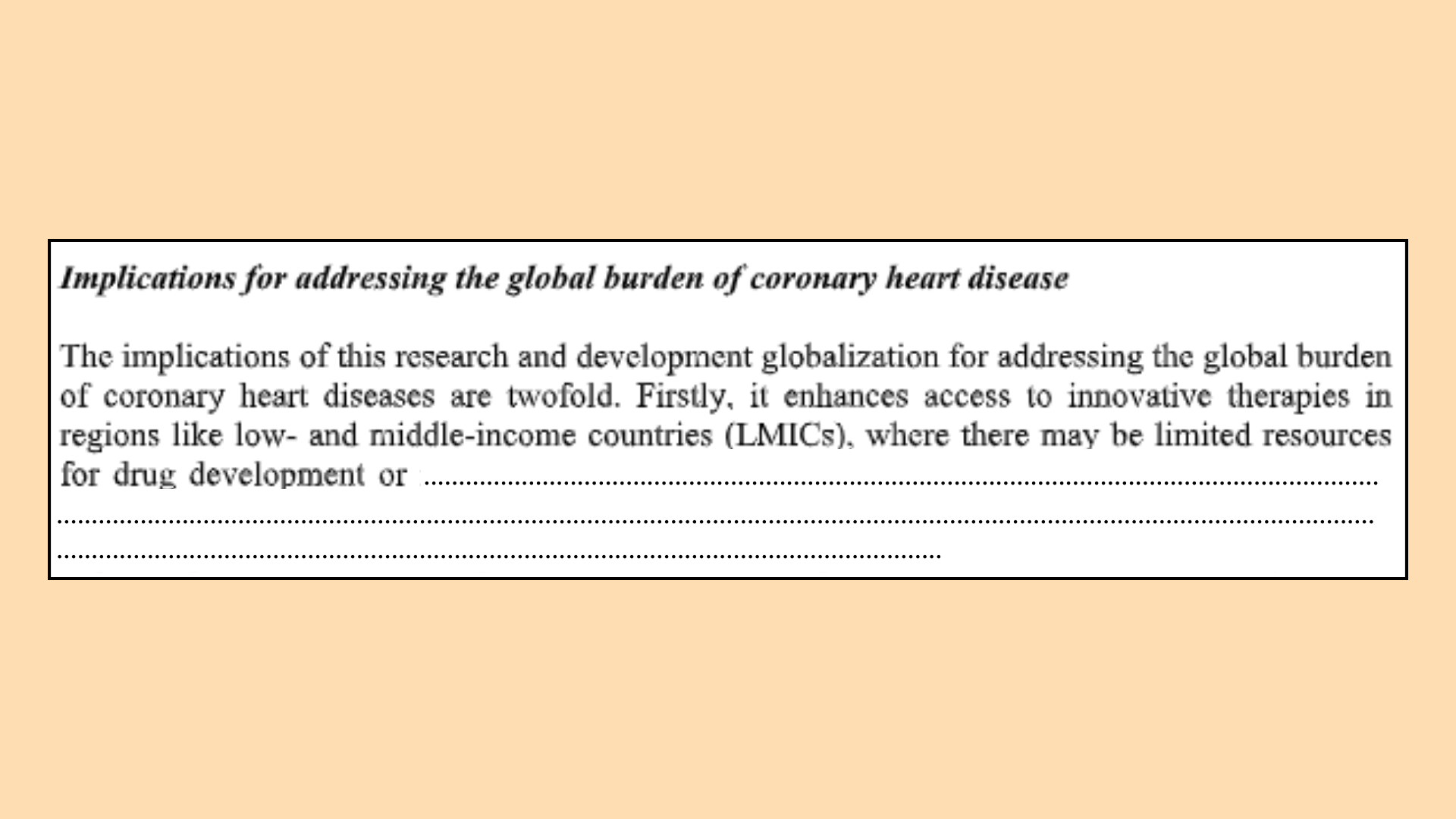 Question 2 solution to global healthcare assignment help.