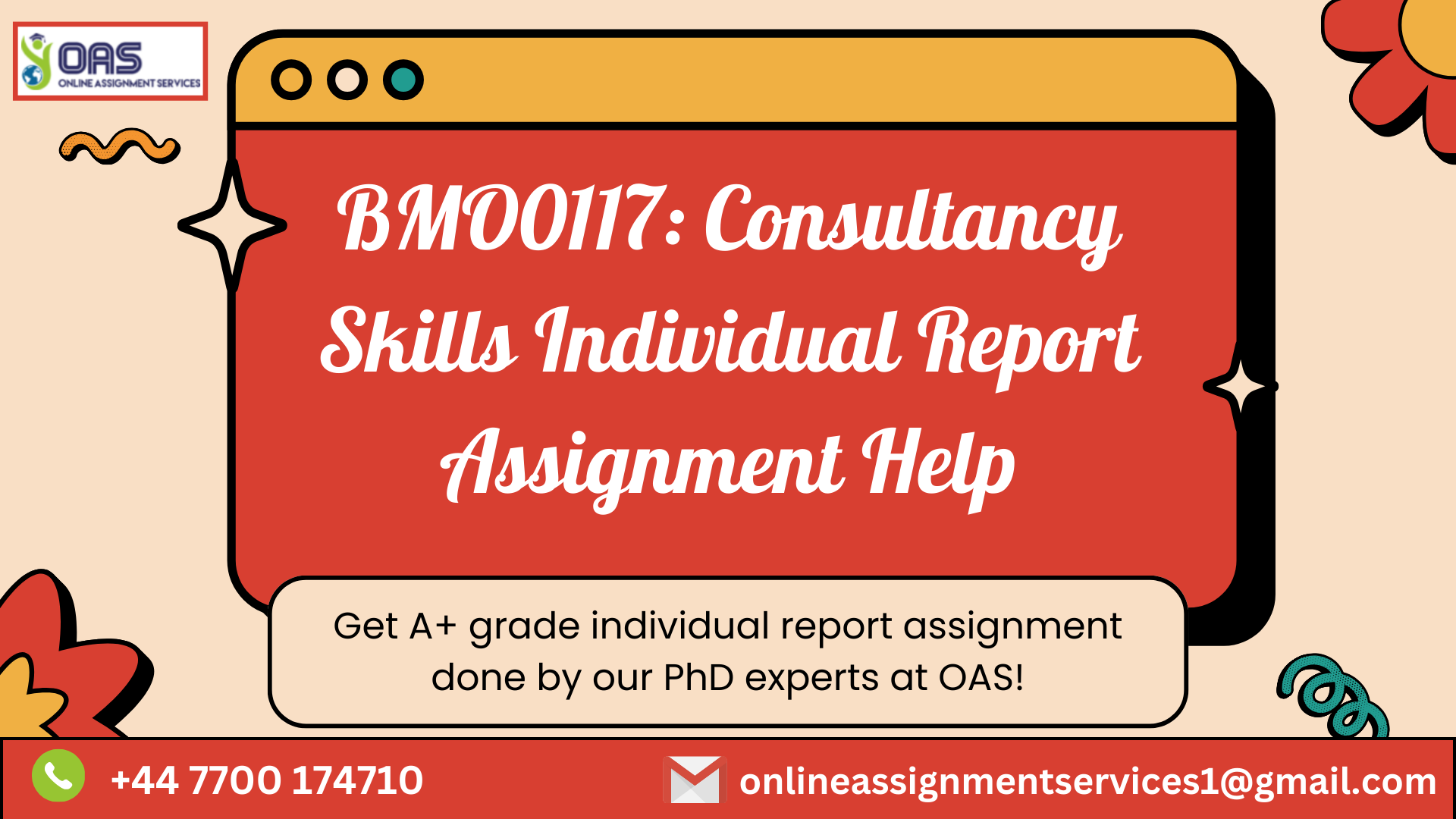 Buy BMO0117 Consultancy Skills Individual Report assignment help with OAS.