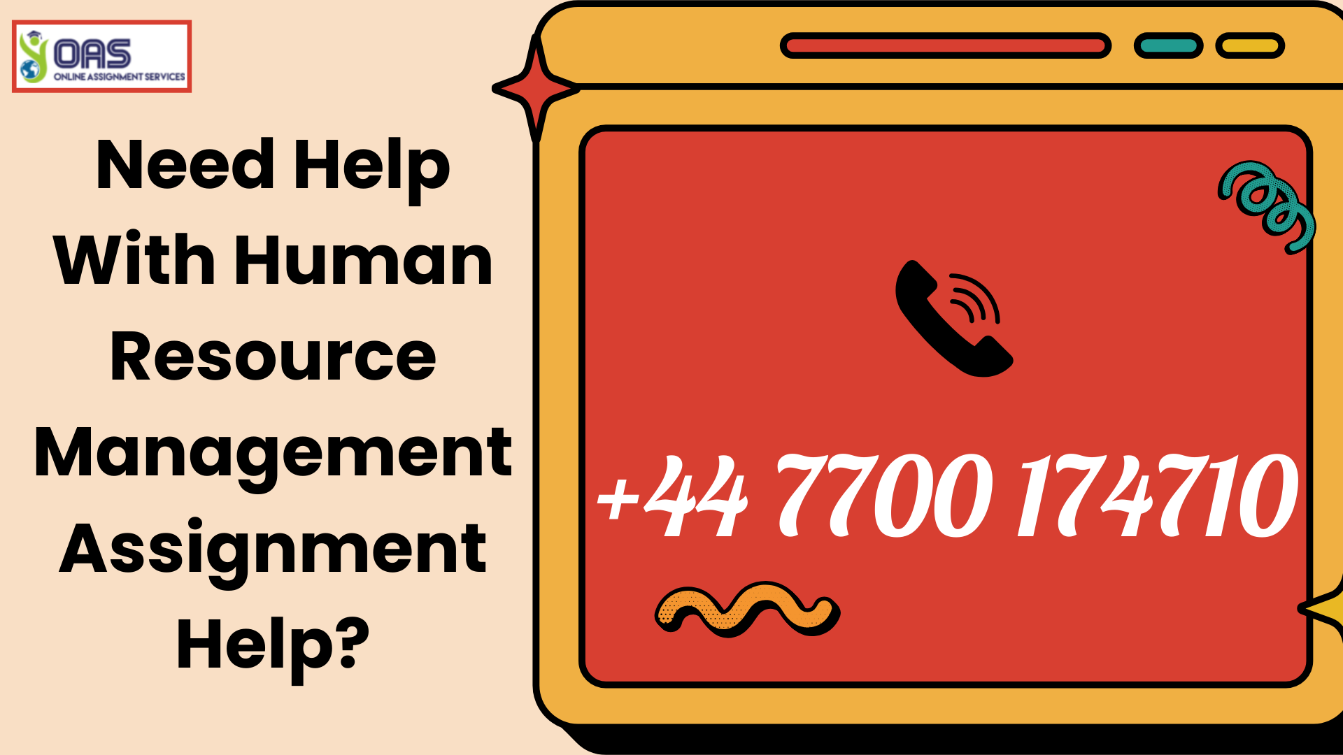 call us to book Human Resource Management assignment help in the UK with OAS.