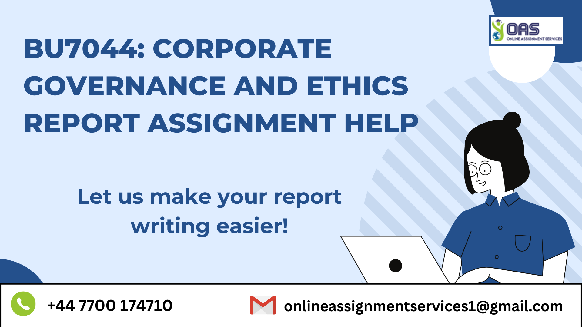 Order BU7044 Corporate Governance And Ethics Report Assignment Help in the UK with OAS.