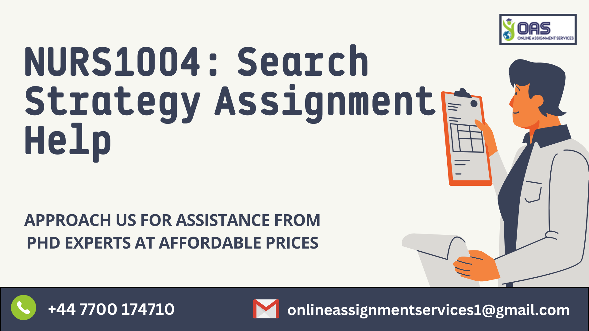 Buy NURS1004: Search Strategy Assignment Help in the UK with OAS.