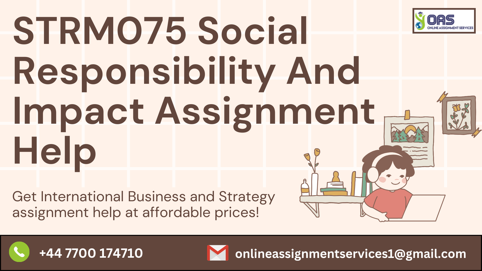 Buy STRM075 Social Responsibility And Impact Assignment Help in the UK with OAS.