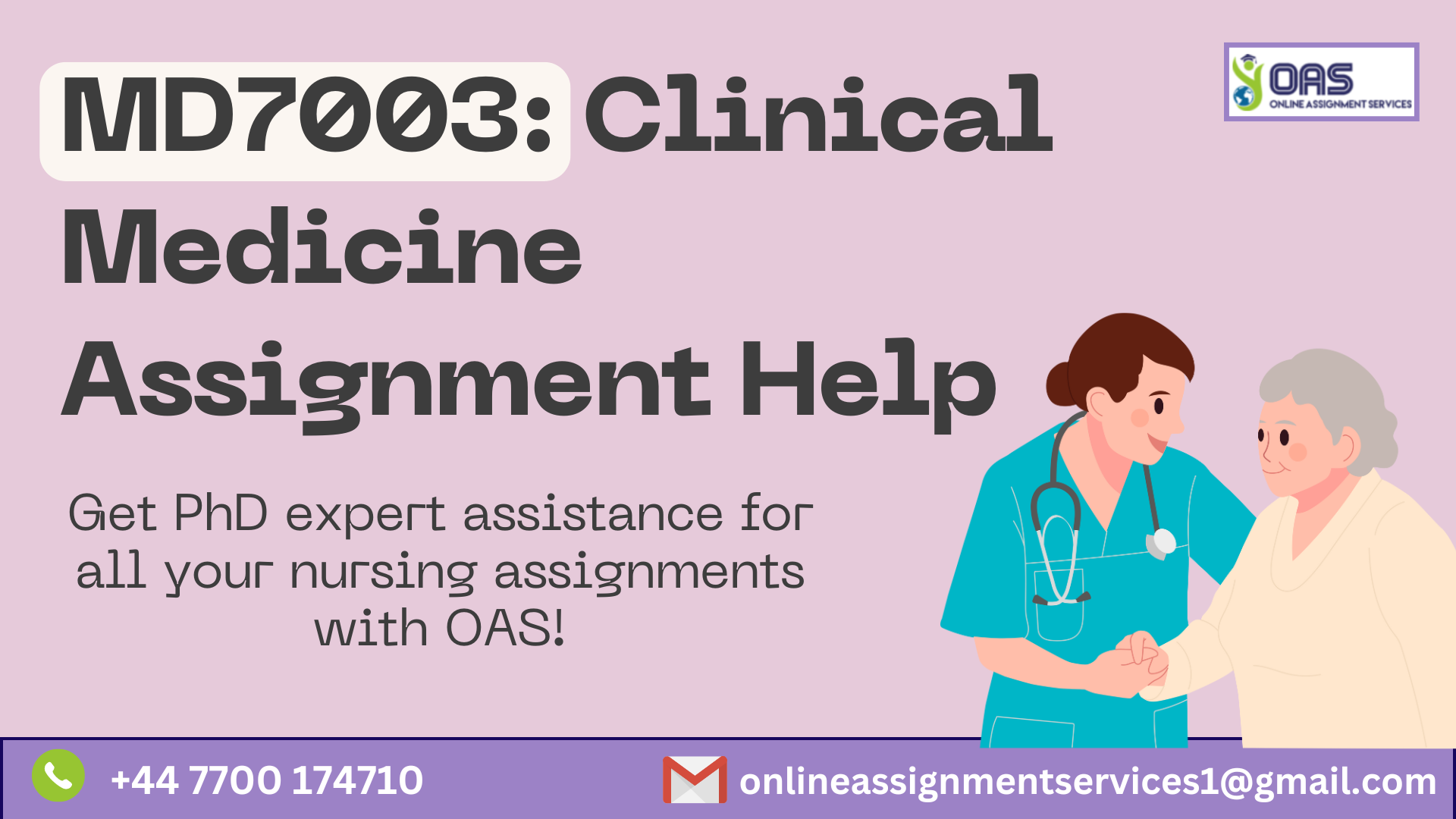 Buy MD7003 Clinical Medicine Assignment Help in the UK with OAS.