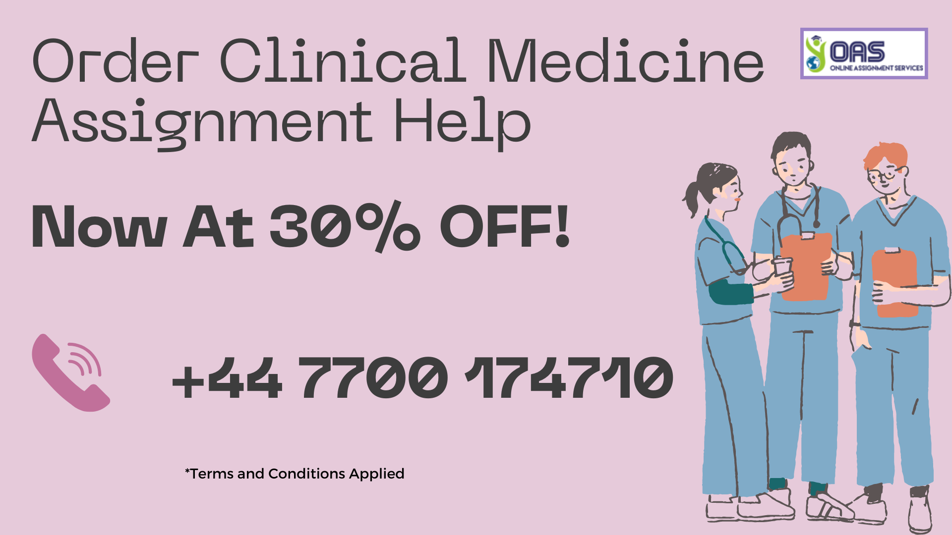 Order Clinical Medicine assignment help with OAS at 30% off!