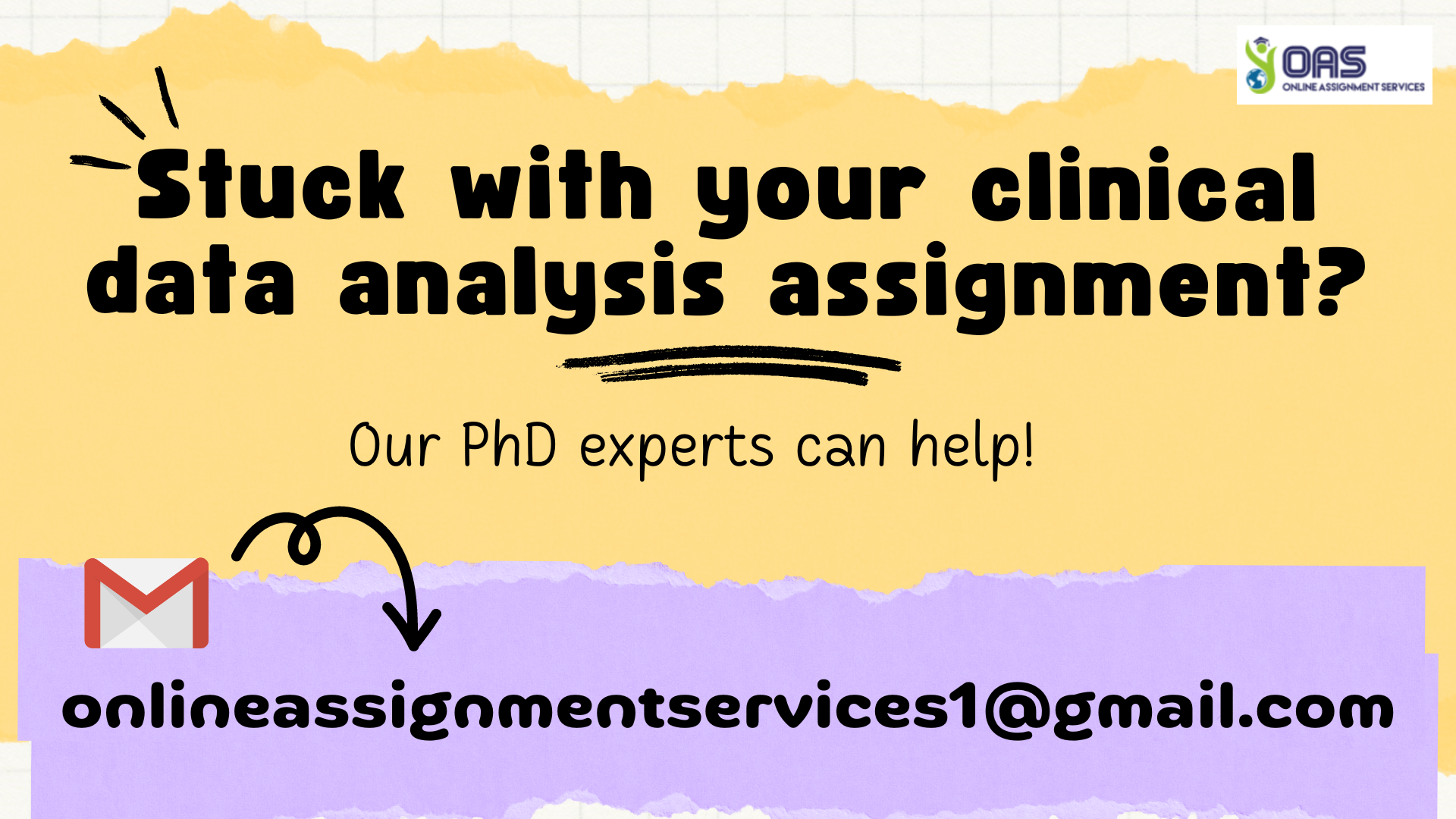 Get clinical data analysis assignment help with OAS.
