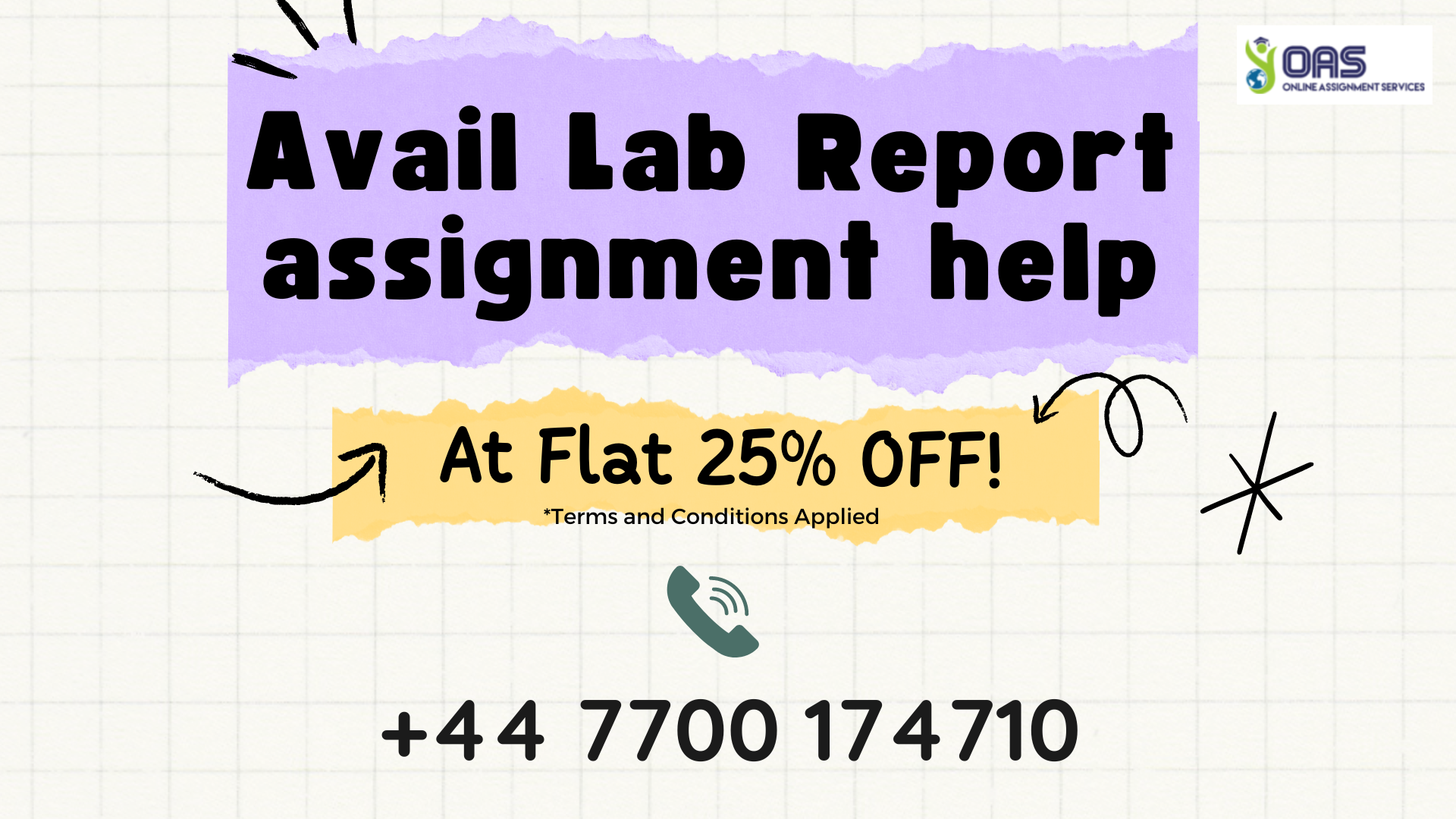 Get lab report assignment help with OAS.