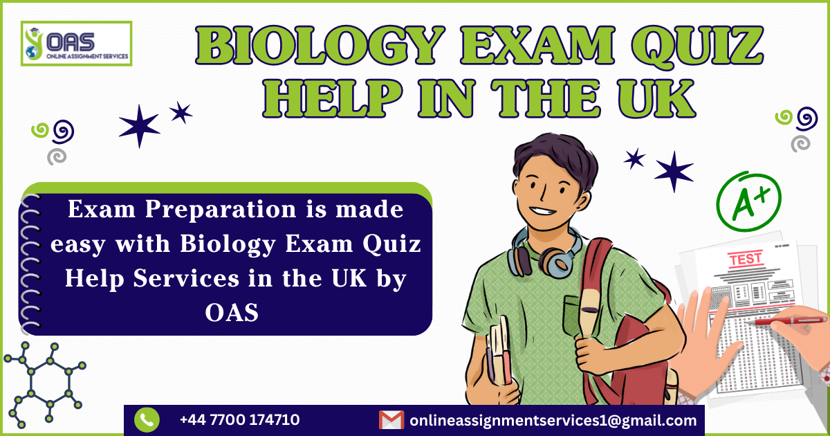 Biology Exam Quiz Help i the UK