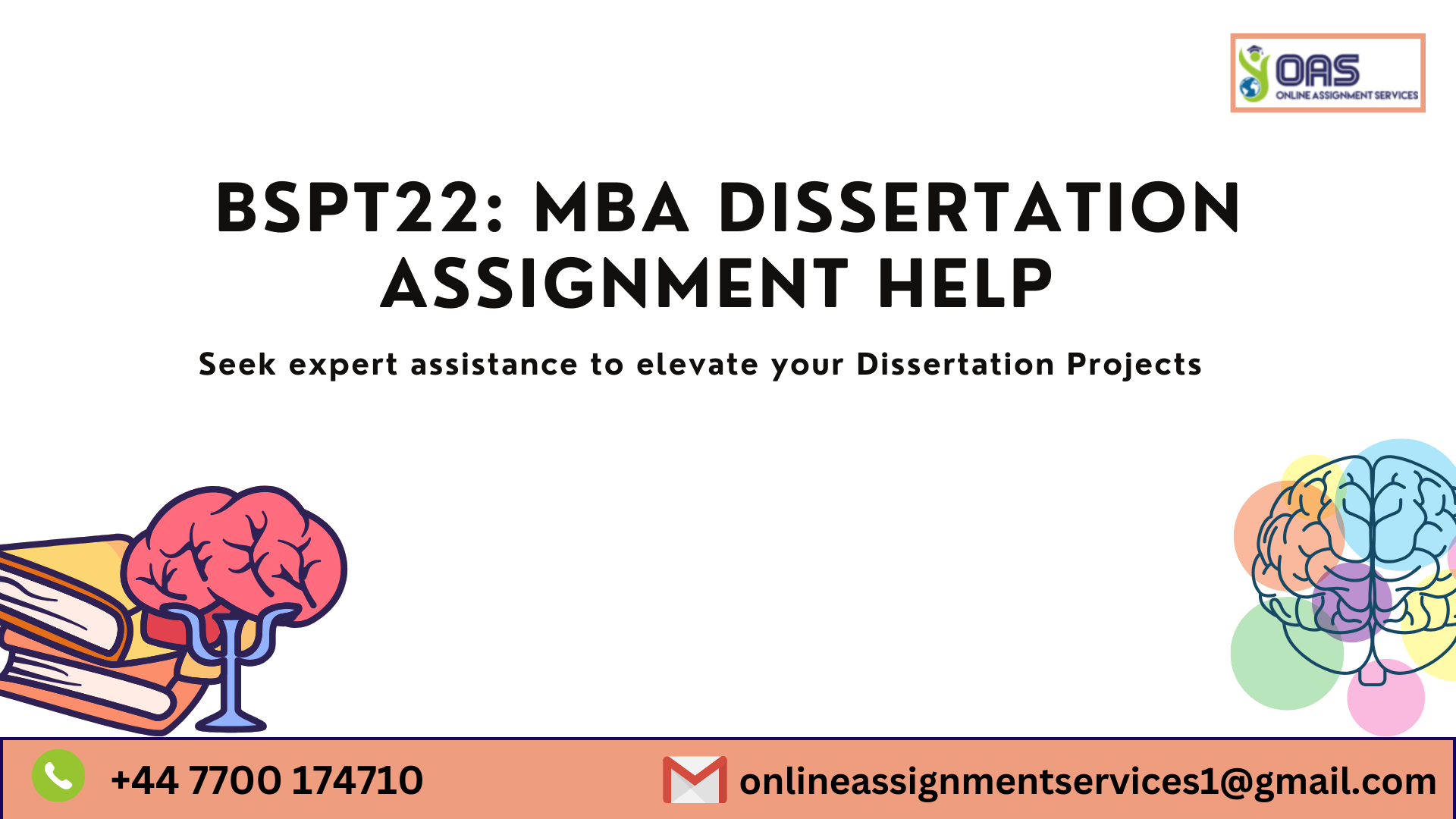 BSPT22 MBA Dissertation Assignment Help