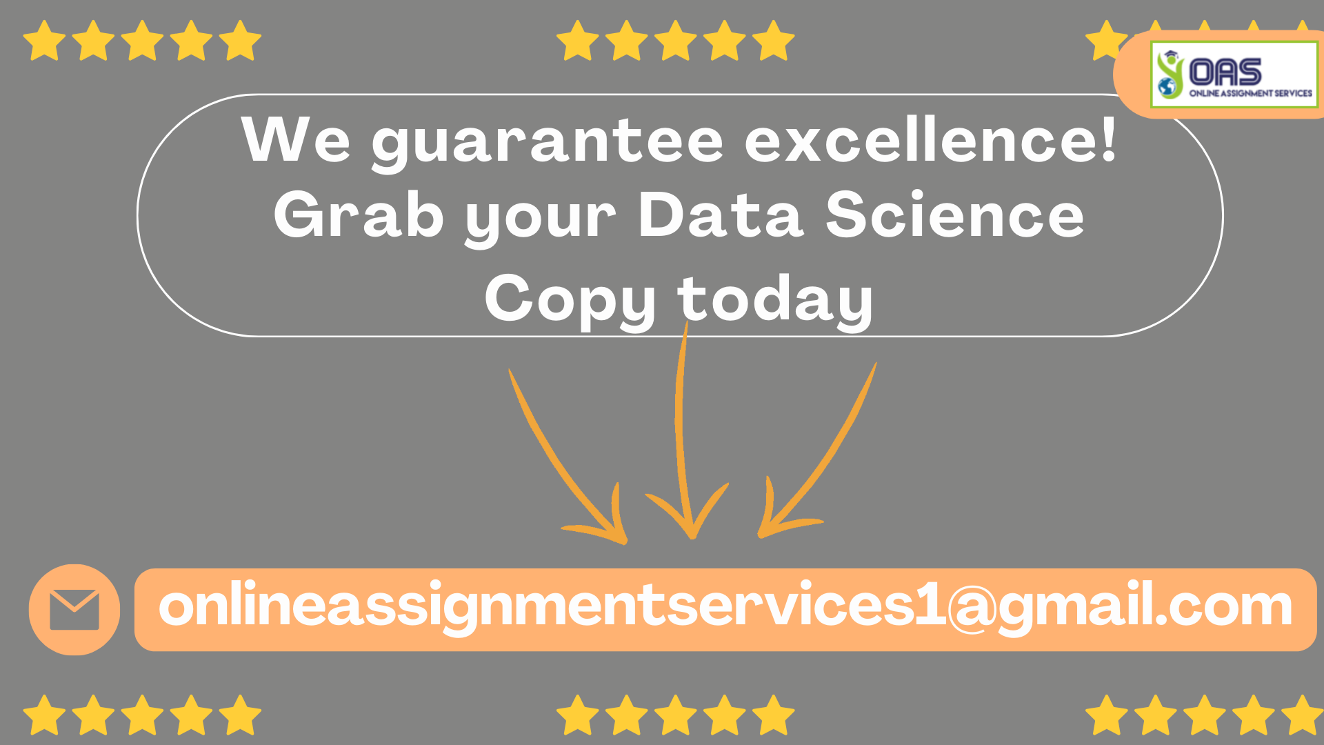 EG7068 We guarantee excellence! Grab your Data Science Copy today