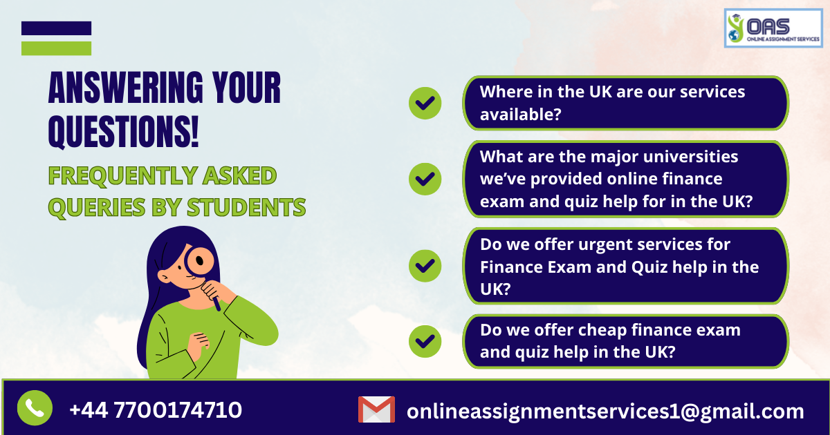 Answering your most frequently asked questions regarding our finance exam help in the UK.