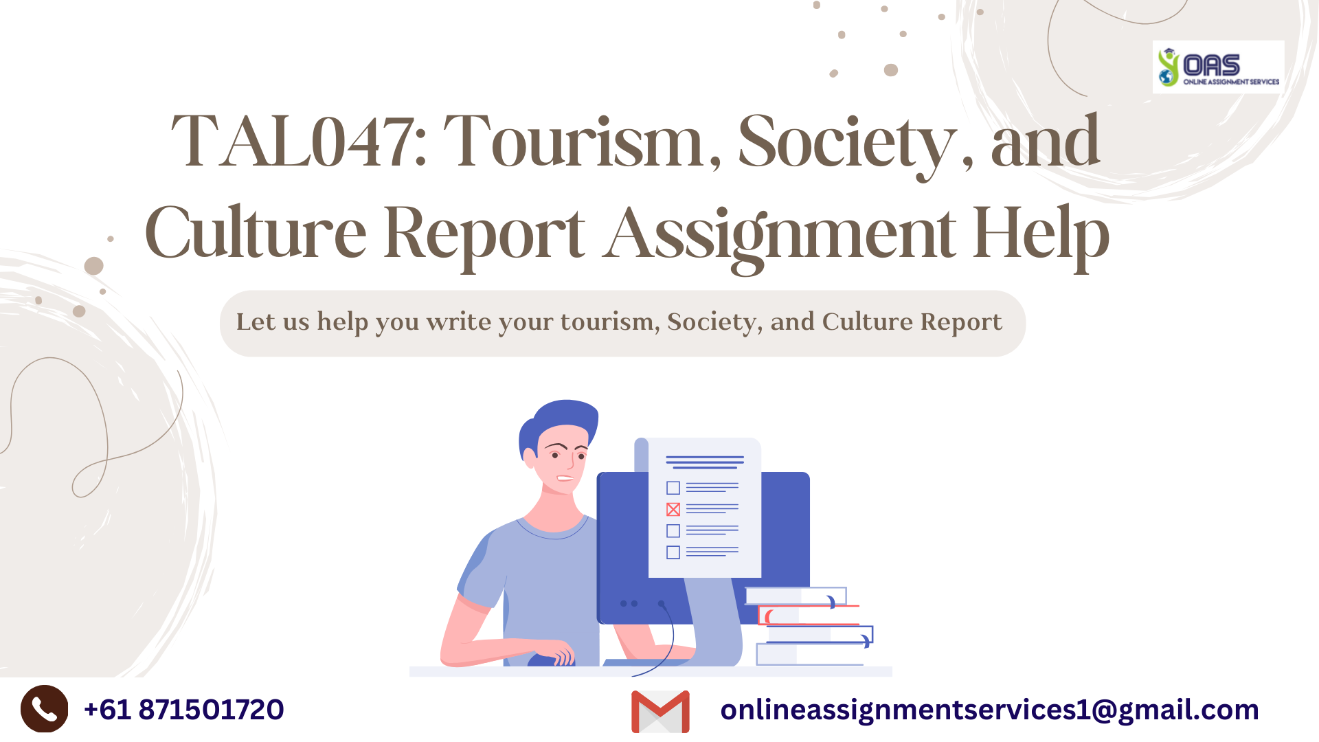 TAL047 Tourism, Society, and Culture Report Assignment Help