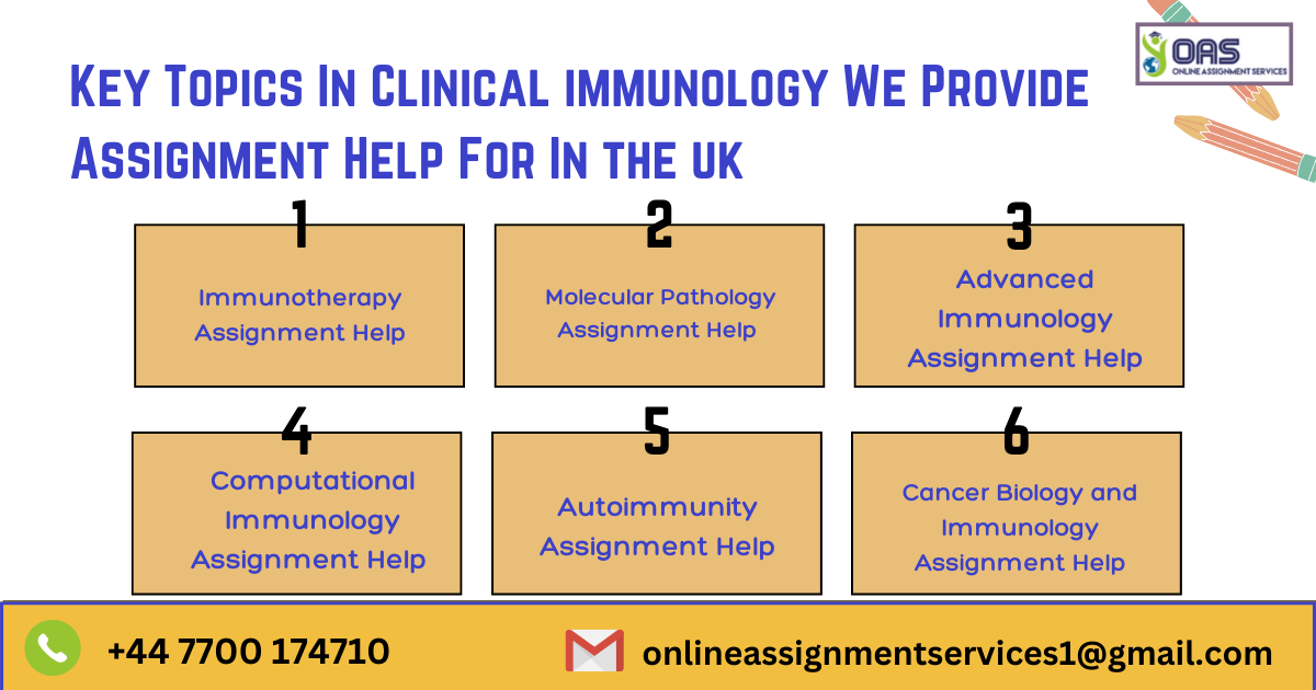 Key topics in Clinical Immunology Assignment Help