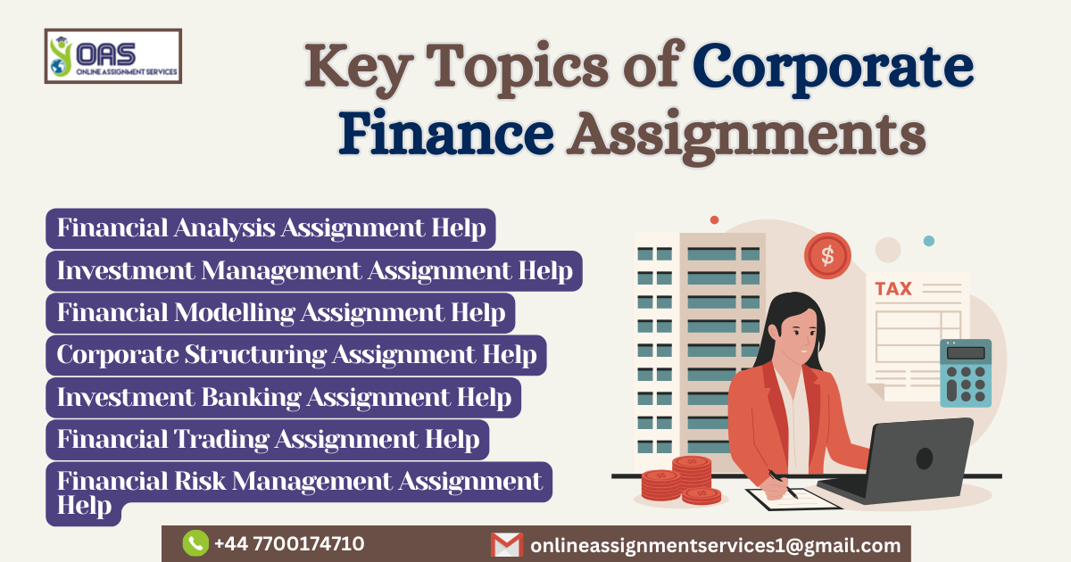 Key Topics of Corporate Finance Assignments