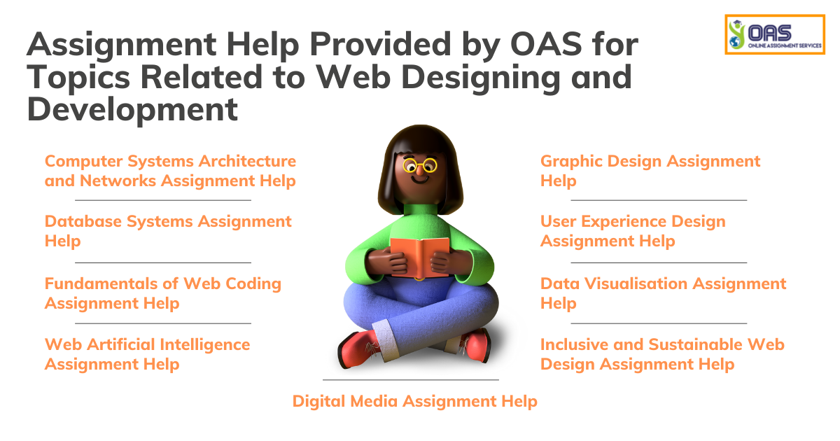 Assignment help provided by OAS for Web designing and development topics.