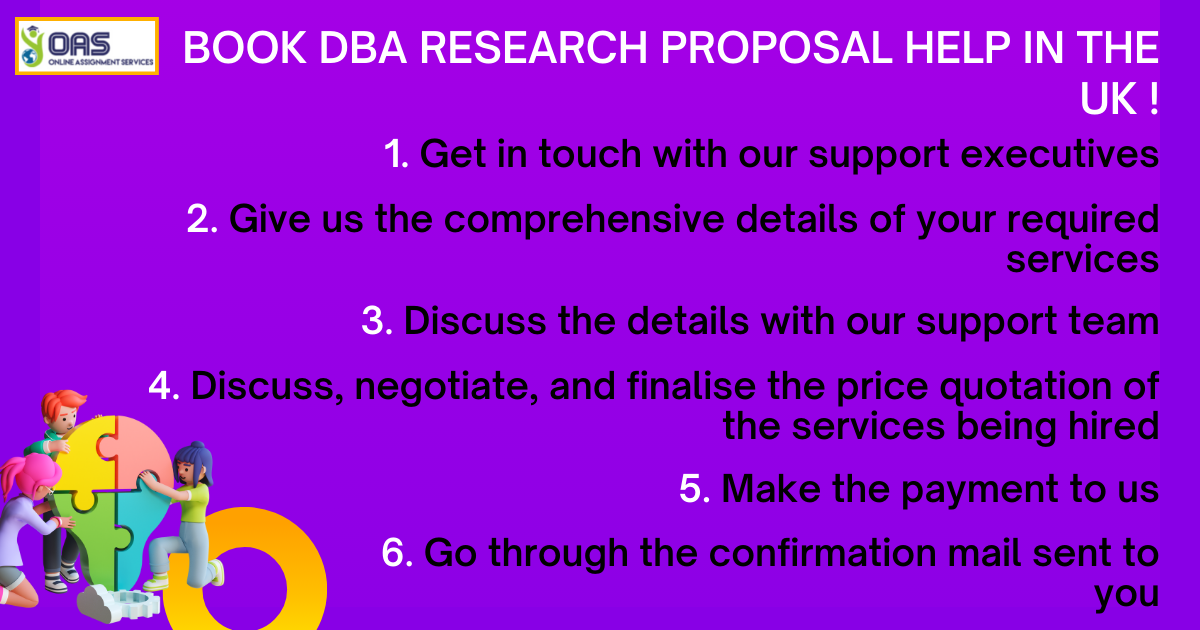 Book DBA Research Proposal help in the UK with us.