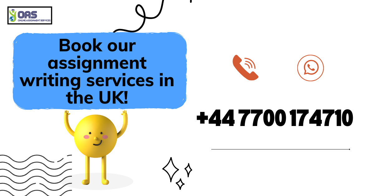 Book our assignment writing services in the UK.