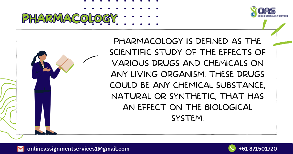 Pharmacology is defined as the scientific study of the effects of drugs and chemicals