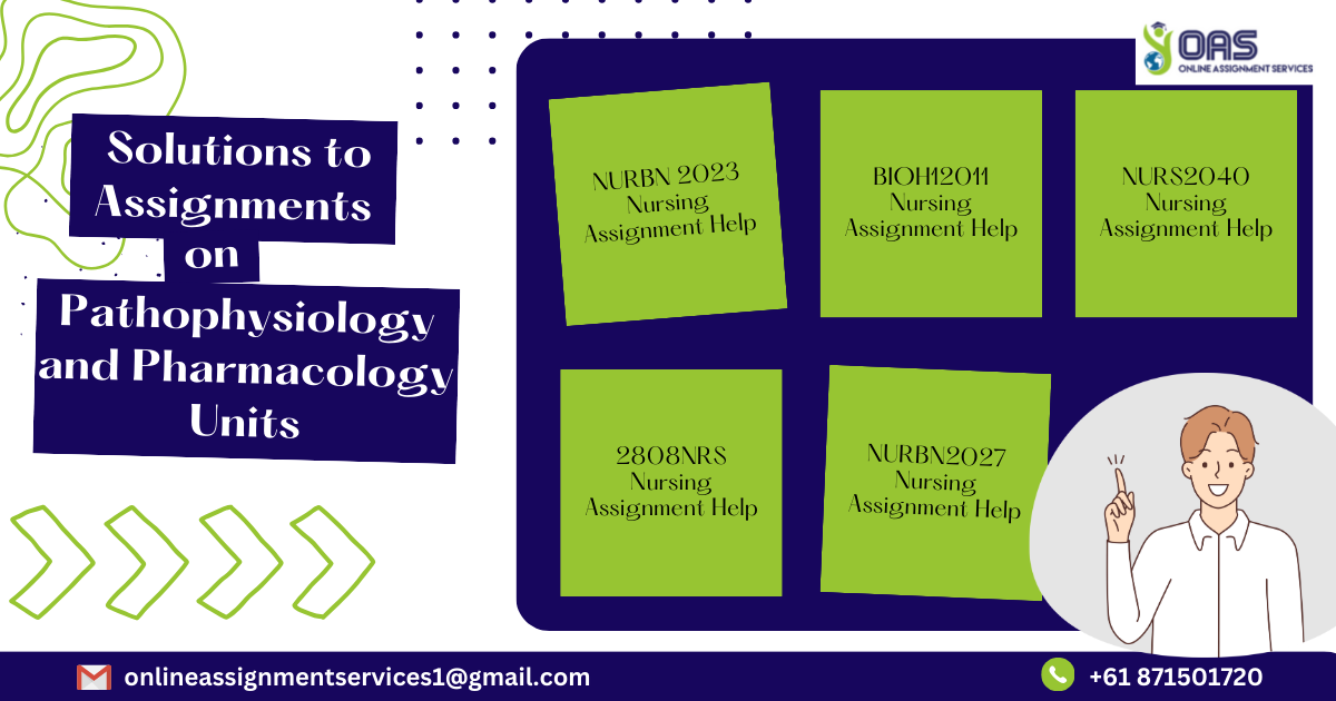 Solution to assignments on Pathophysiology and Pharmacology Units