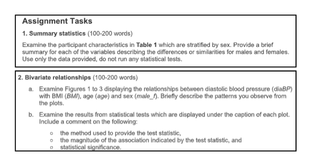 An Assignment Sample for R Programming