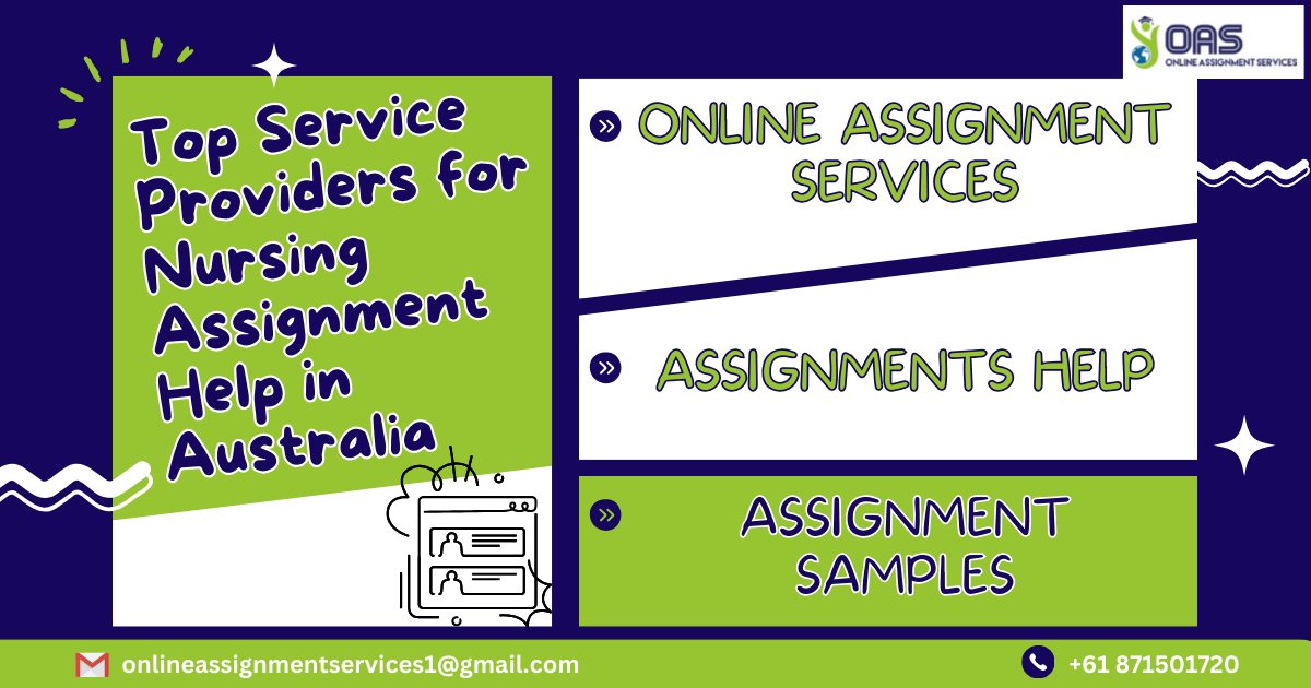 Top service providers for nursing assignment help in Australia.