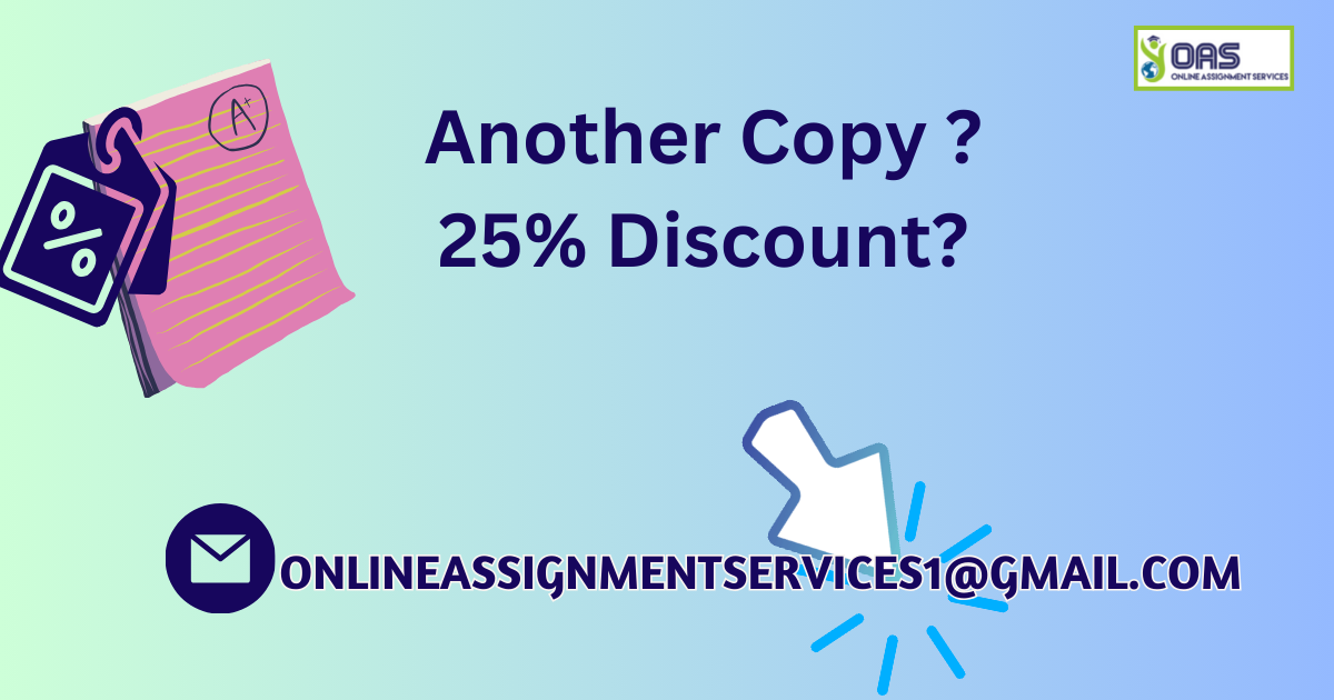 Get a 25% discount on the next assignment you book with us!