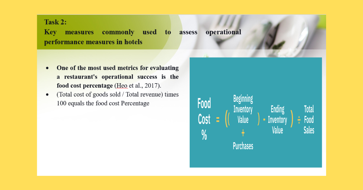 Key Measures in Operational Performance in 7260THS