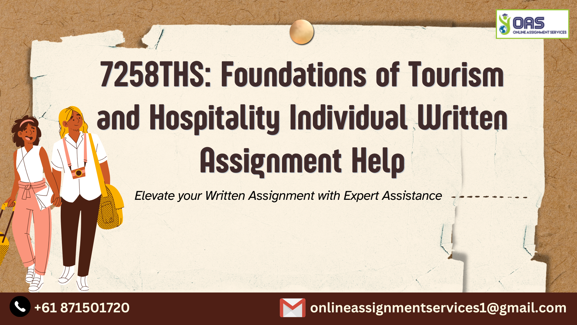 7258THS Foundations of Tourism and Hospitality Individual Written Assignment Help
