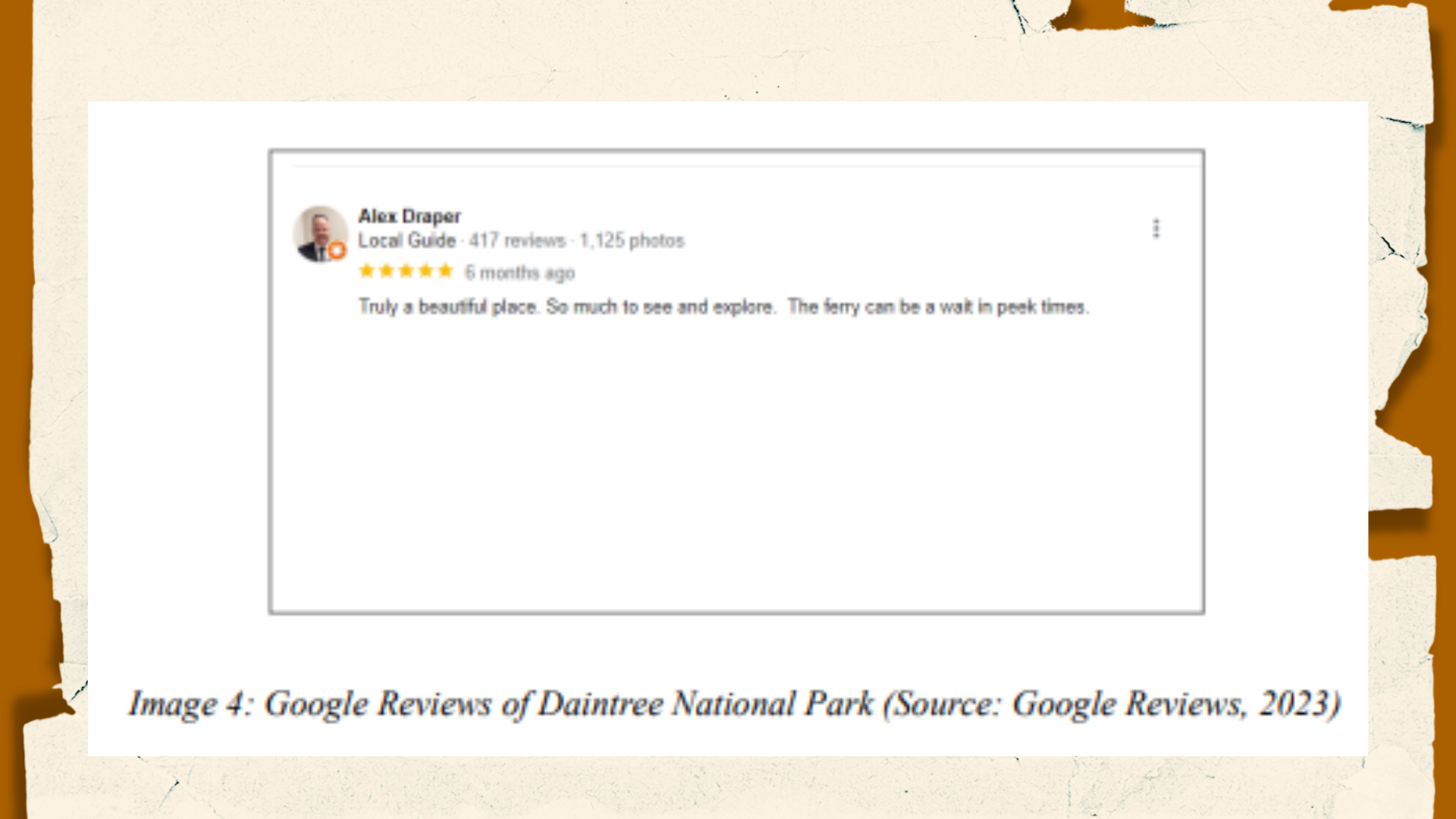 7258THS Google Reviews of Daintree National Park Screenshot 3