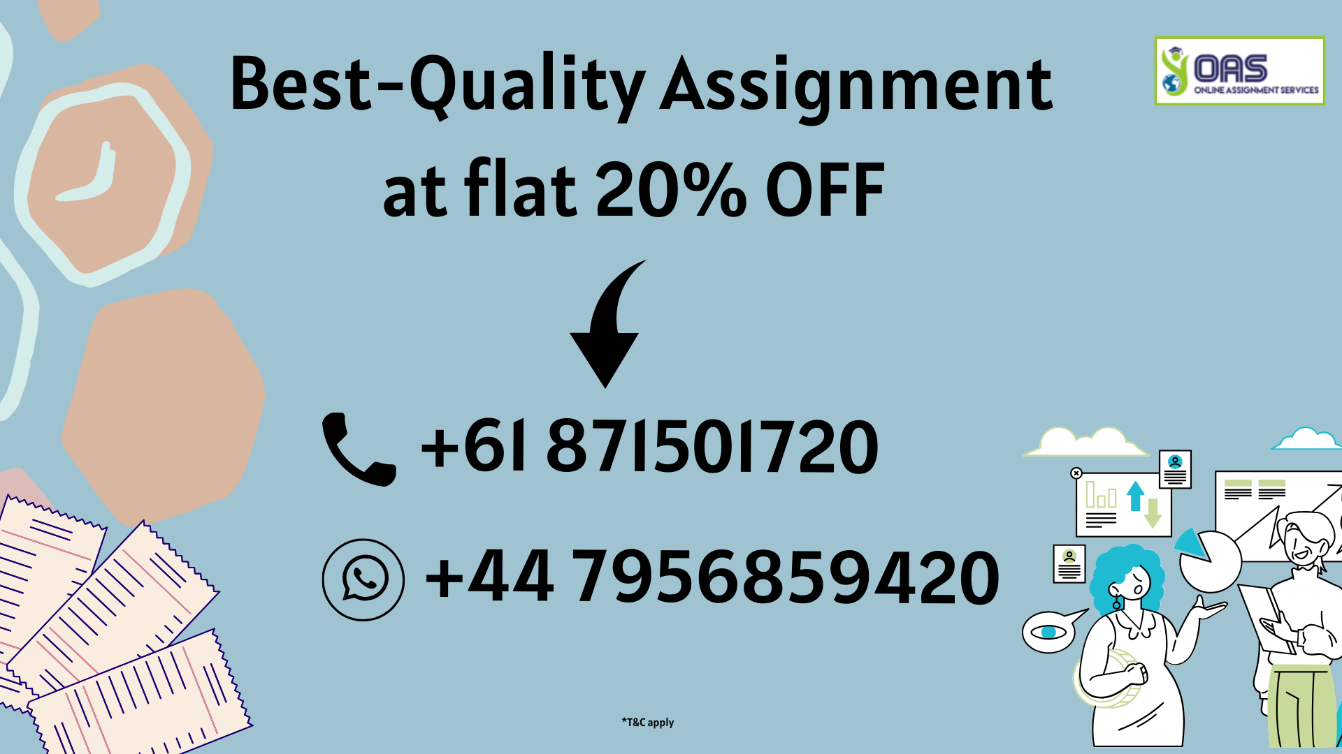 Best-Quality Assignment at flat 20 percent off for ACCT6004
