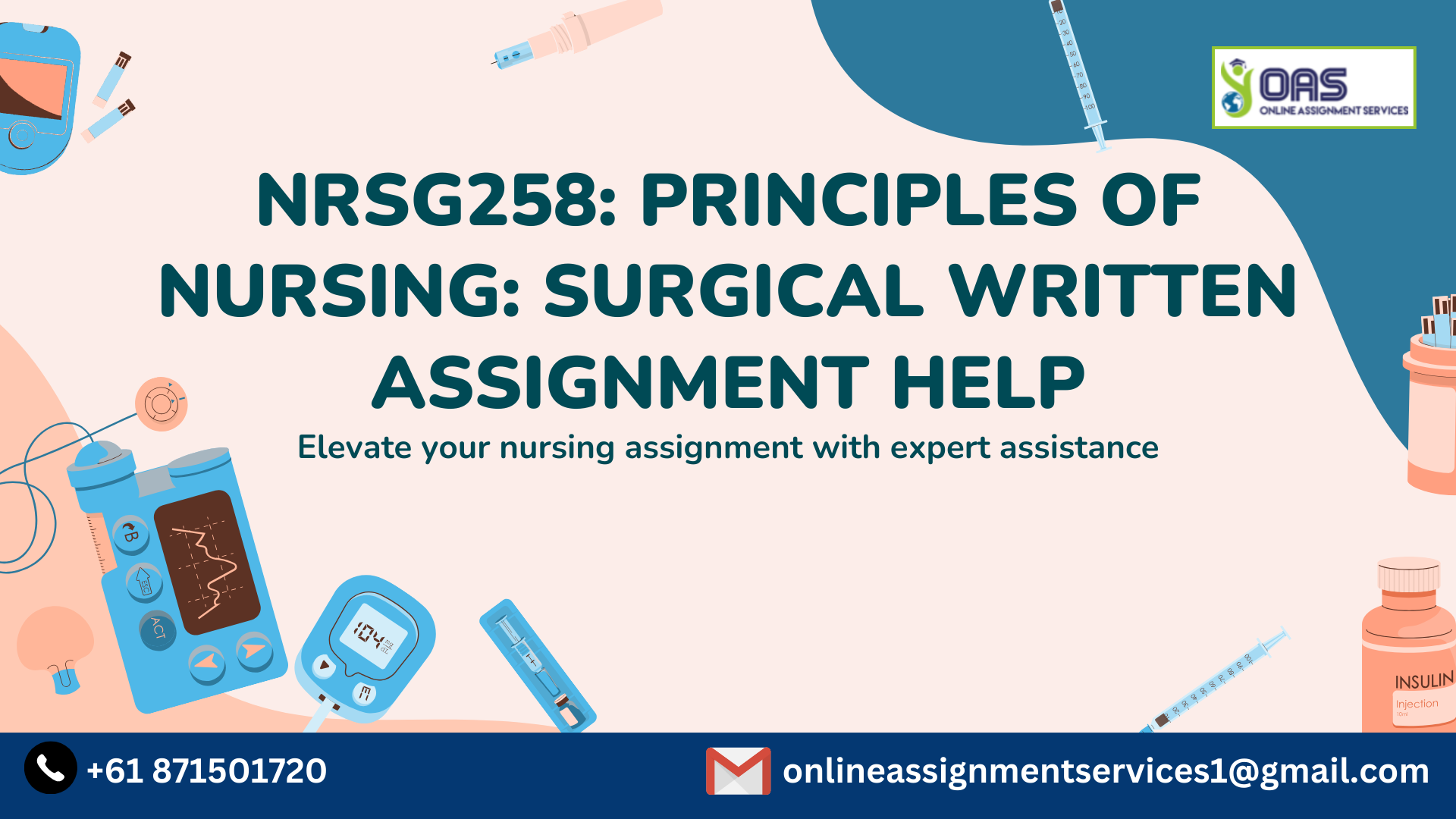 NRSG258 Principles of Nursing Surgical Written Assignment Help