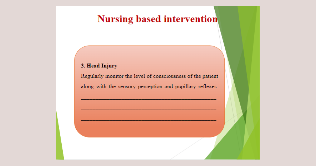 NURS13141 nursing based intervention slide 2