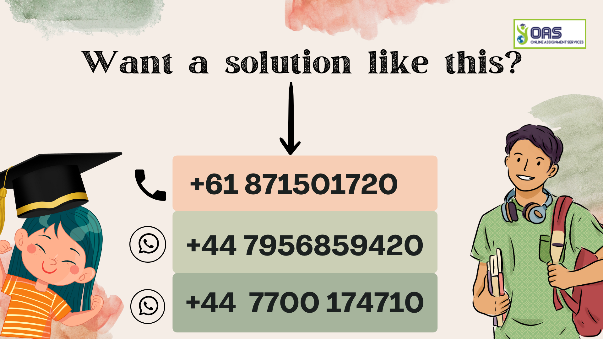 Want a solution like this for NUR3504