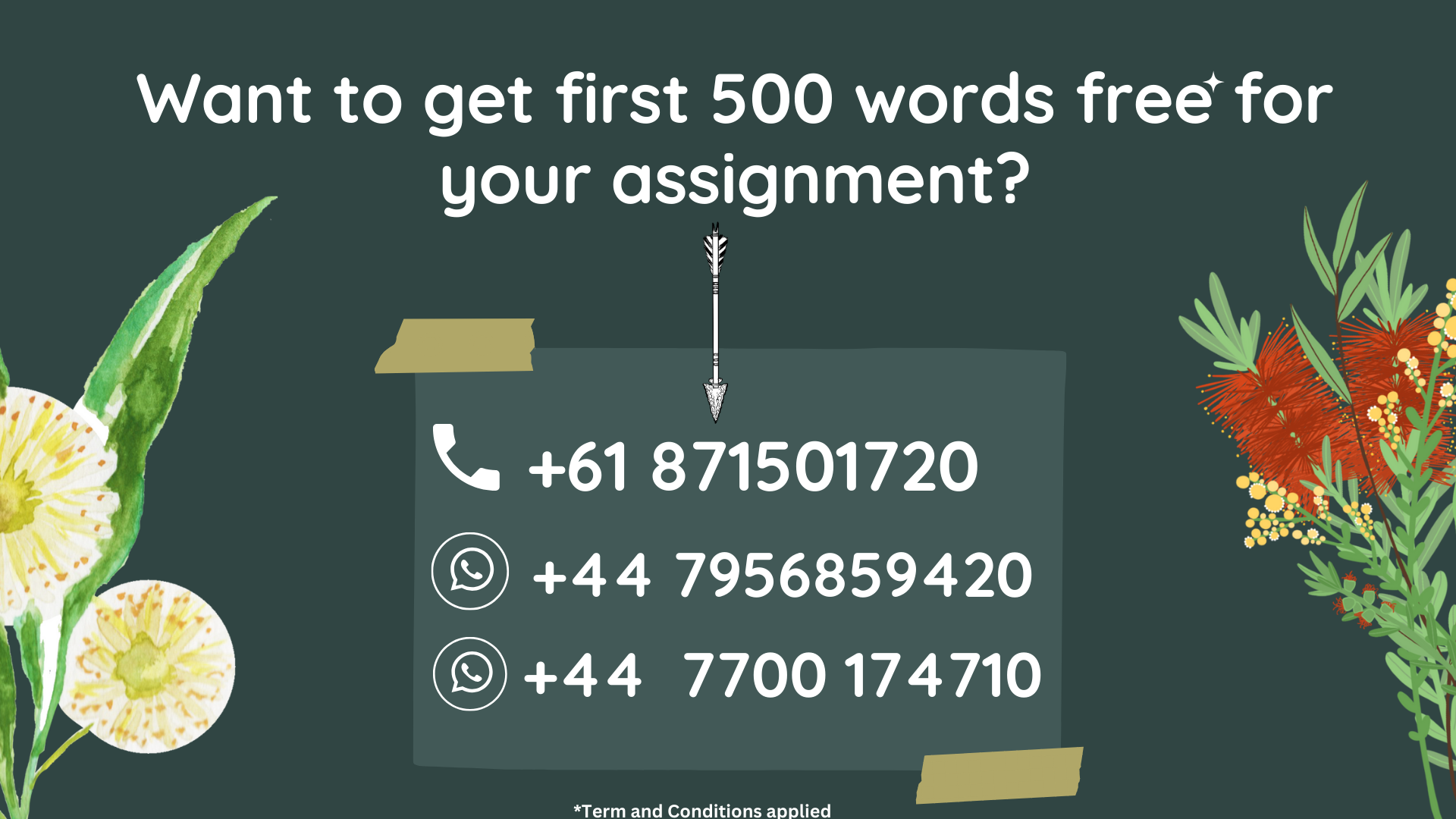 Want to get first 500 words free for your assignment for INDH5003