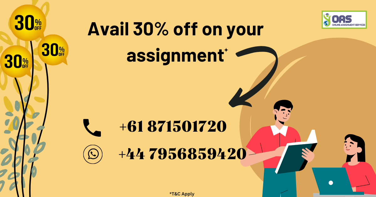 Avail 30 percent off on your assignment for HSH717