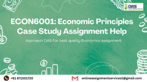 ECON6001 Economic Principles Case Study Assignment Help
